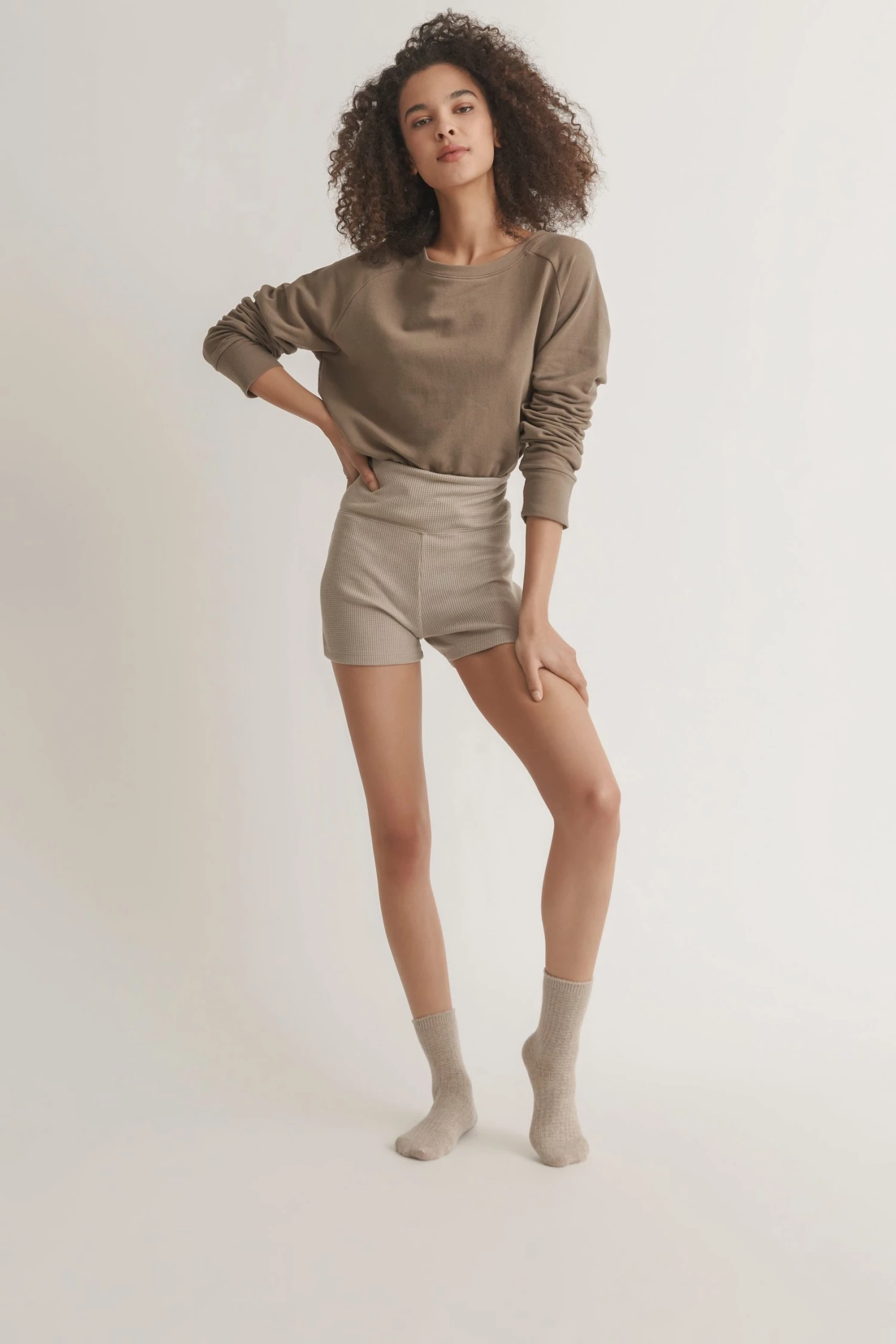 OSS Lylah High Rise Short Loungewear 2 OSS Lylah High Rise Short Loungewear