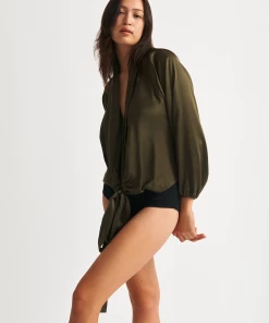 OSS Loungewear Tezza Wrap Top