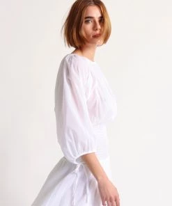 OSS Barrie Smocked Dress