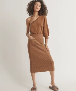 OSS Pascale One Shoulder Sweater