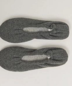 OSS Cashmere Ballet Flat Slippers