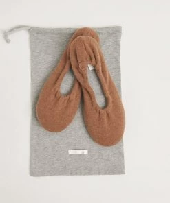 OSS Cashmere Ballet Flat Slippers