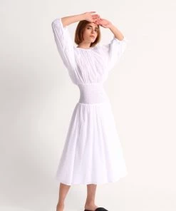 OSS Barrie Smocked Dress