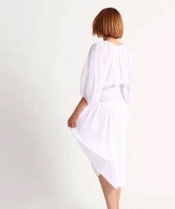 OSS Barrie Smocked Dress