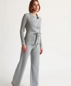 OSS Marilynne Polo Wrap Cardigan Loungewear