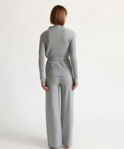 OSS Marilynne Polo Wrap Cardigan Loungewear