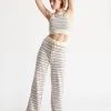 OSS Mindi Straight Stripe Pant Loungewear