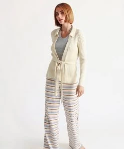 OSS Marilynne Polo Wrap Cardigan Loungewear