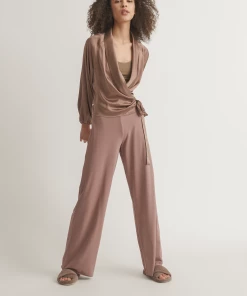 OSS Loungewear Tezza Wrap Top