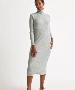 OSS Loungewear Rachelle Turtleneck Midi Dress 7 OSS Loungewear Rachelle Turtleneck Midi Dress